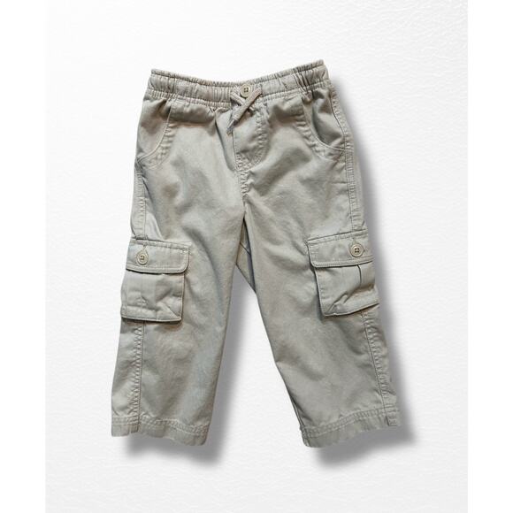 LL Bean Drawstring Cargo Pants, Size 3T - Picture 1 of 5